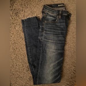 High waisted american eagle size 2